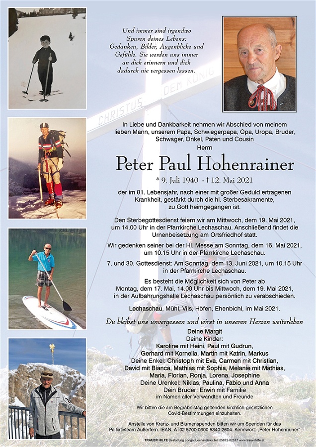 Peter Hohenrainer